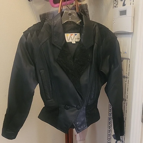 Vintage Genuine Leather Jacket - Picture 1 of 7